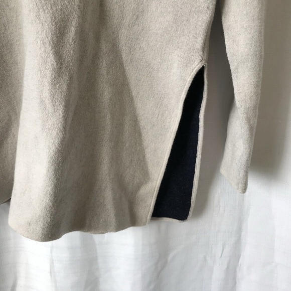 Jigsaw Cashmere Sweater Size Small Light Gray - Picture 3 of 13